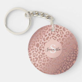 Llavero Purpurinoso de impresión para animales de enlucido