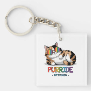 Llavero Purride - Orgullo Gato de Guay LGBTQ