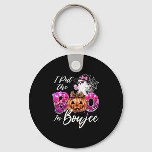 Llavero Puse El Boo En Boujee Cute Leopard Boujie Ghost