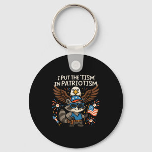 Llavero Puse El Tismo En El Patriotismo Hombres Águilas At