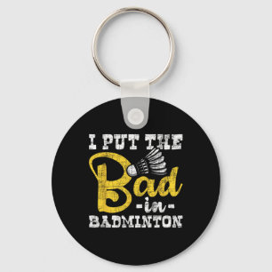 Llavero Puse Lo Malo En Badminton - Transbordador Deportes