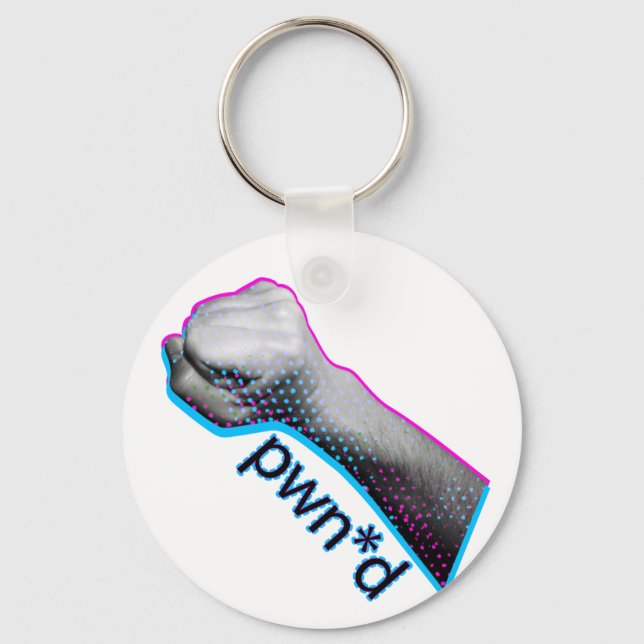 Llavero Pwned Gamer Tshirt (Anverso)