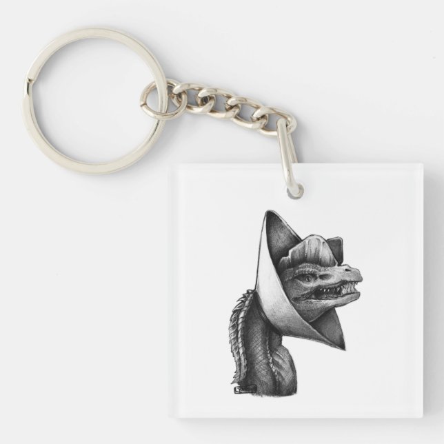 Llavero PygmyPets "Dennis" Dilophosaurus - Keychain (Frente)
