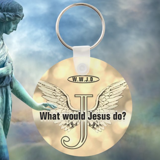 Llavero ¿Q.H.H? ¿Qué haría Jesús? (Subido por el creador)