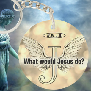 Llavero ¿Q.H.H? ¿Qué haría Jesús?