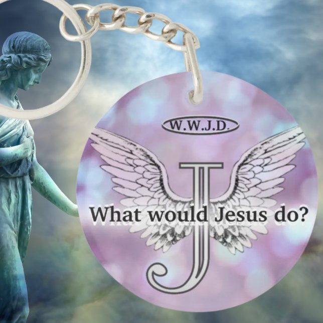 Llavero ¿Q.H.H? ¿Qué haría Jesús? (Subido por el creador)