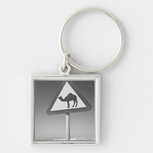 Llavero Qatar, Al Zubarah. Camello que cruza el Rótulo hac