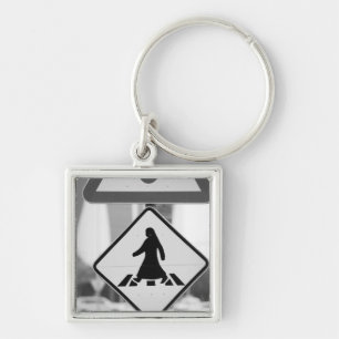 Llavero Qatar, Y Dawhah, Doha. Peatón árabe