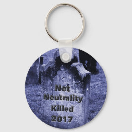 Llavero QEPD Neutralidad neta Gravestone