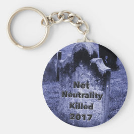 Llavero QEPD Neutralidad neta Gravestone