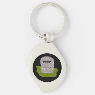 Llavero QEPD Tombstone Keychain