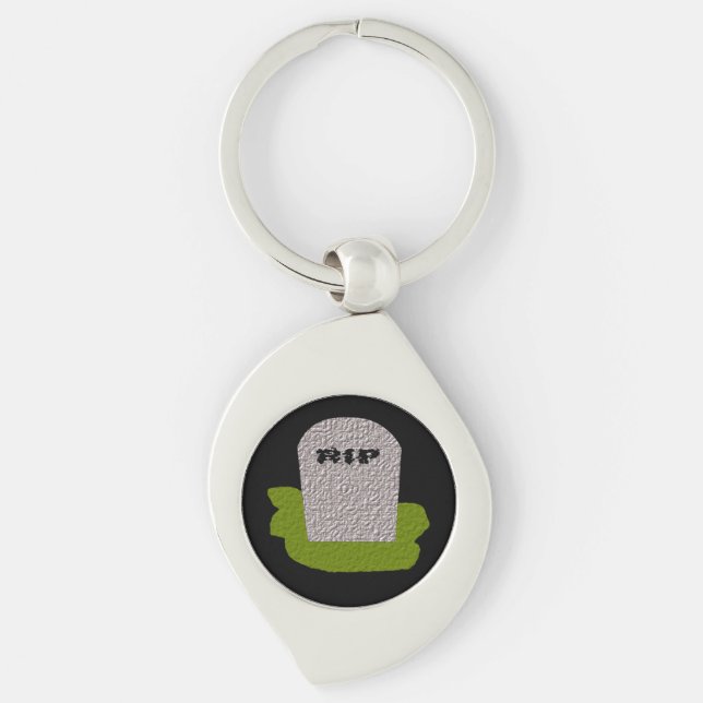 Llavero QEPD Tombstone Keychain (Anverso)