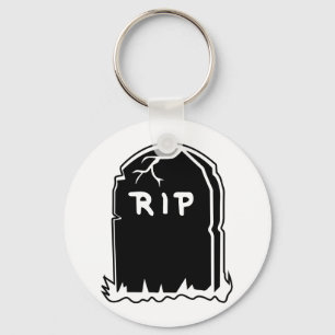 Llavero QEPD Tombstone Keychain