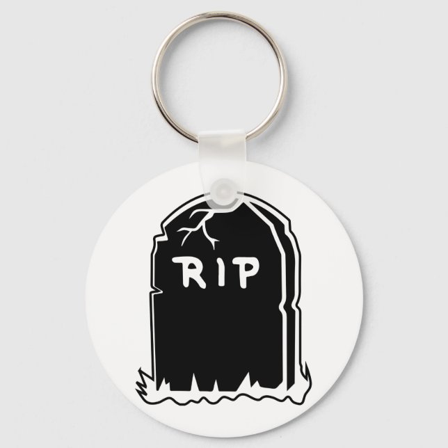Llavero QEPD Tombstone Keychain (Anverso)