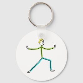 Llavero Qigong Stickman