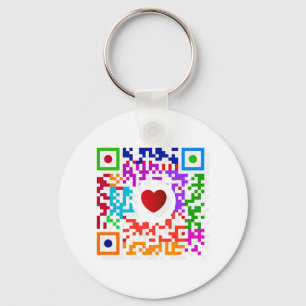 Llavero QR-Code Keychain