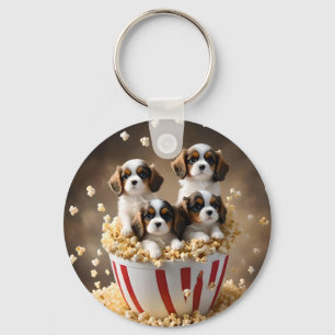 Llavero Quads Cavalier Puppies Españoles En El Cachorro,