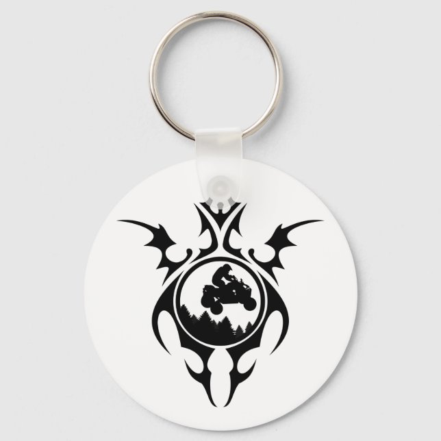 Llavero quads tribales (Anverso)