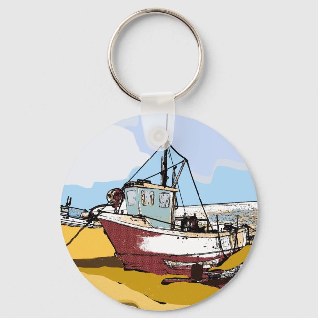 Llavero Quaint Fishing Boat   (Anverso)