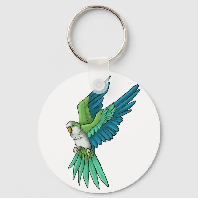 Llavero Quaker Parrot Products (Anverso)