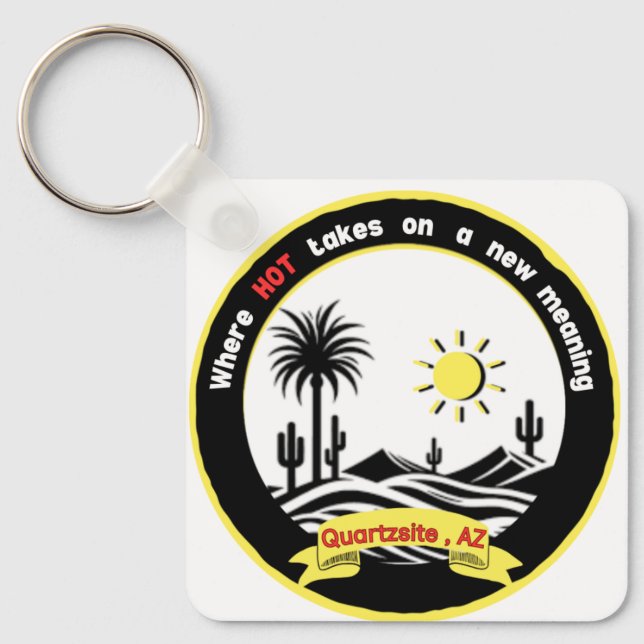 Llavero Quartzsite Keychain (Anverso)