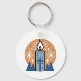 Llavero Que brille la fe: Tema del invierno