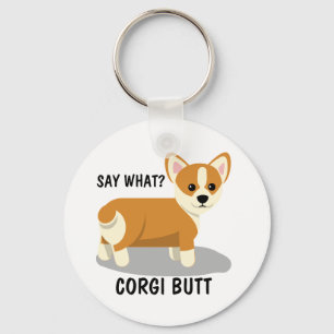 Llavero ¿Qué? Corgi Butt