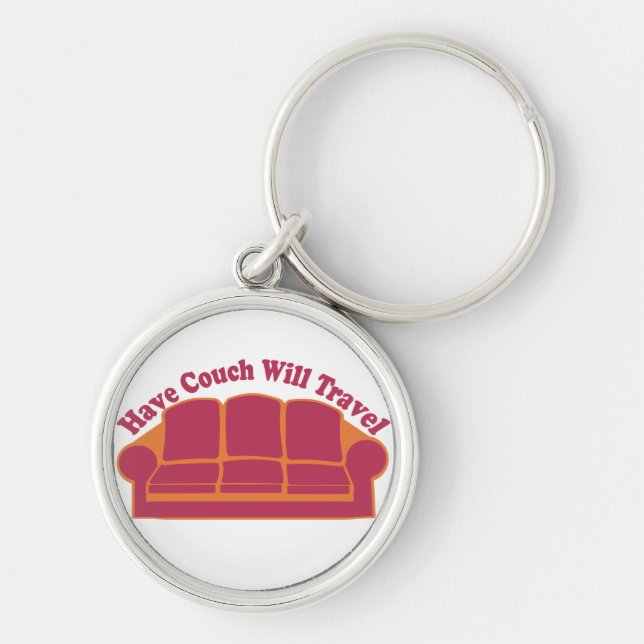 Llavero Que el sofá viaja (Frente)