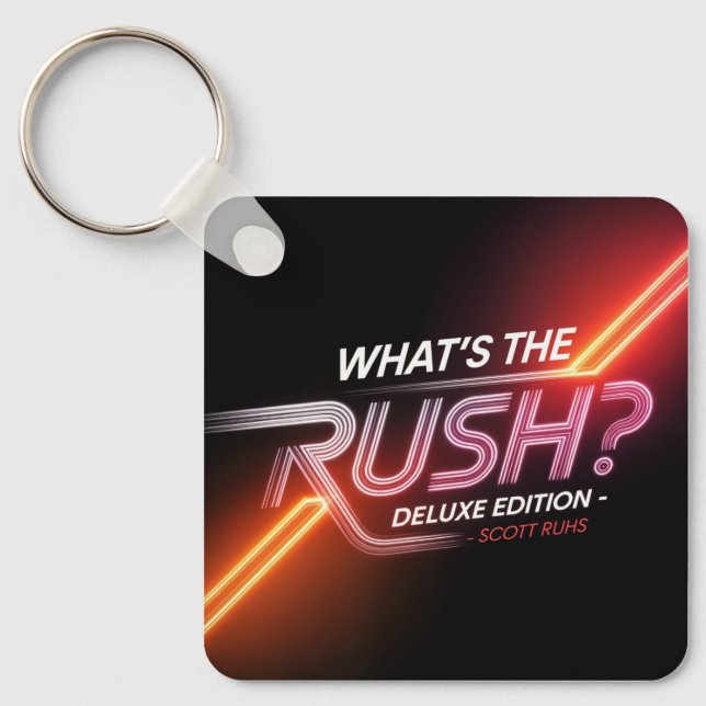 Llavero ¿Qué es The Rush? Portada de Deluxe Edition (Anverso)