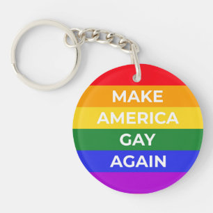 Llavero Que Estados Unidos vuelva a ser gay