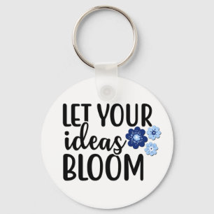 Llavero Que florezcan tus ideas
