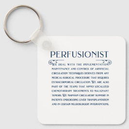 Llavero Qué hace un perfusionista