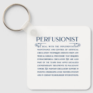 Llavero Qué hace un perfusionista