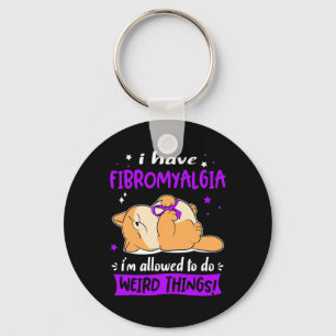 Llavero ¡Que La Fibromialgia Me Permita Hacer Cosas Raras!