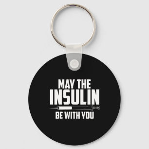 Llavero Que La Insulina Esté Con Su Diversión Diabética Cu