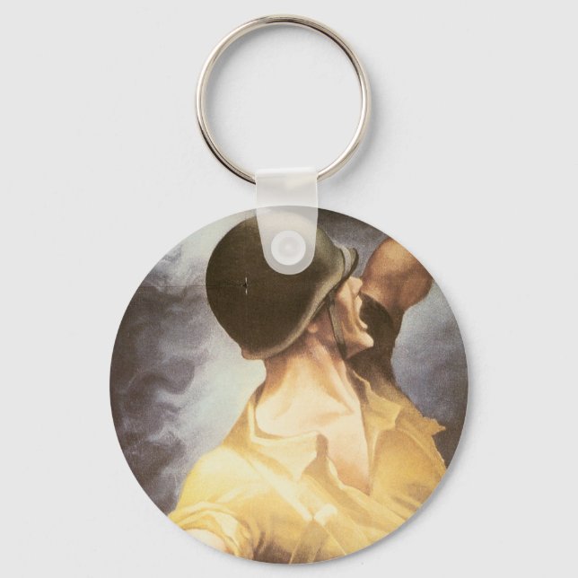 Llavero Que lo tengan - Compra bonos de guerra (Anverso)