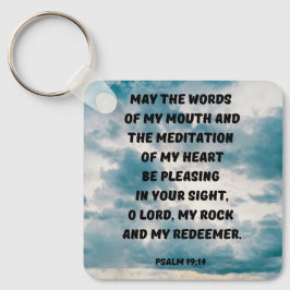 Llavero Que Mis Palabras Y Corazón Por Favor Dios Verse