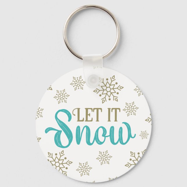 Llavero Que Nieva Con Lagos (Anverso)