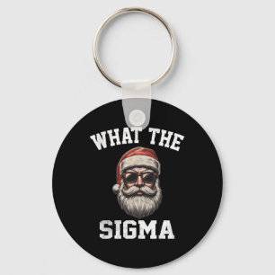 Llavero Qué Sigma Santa divertido meme de Navidad Xmas Riz