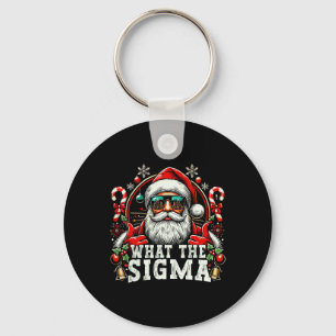 Llavero Qué Sigma Santa divertido meme de Navidad Xmas Riz