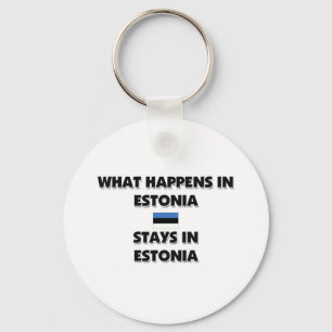 Llavero Qué sucede en las estancias de ESTONIA allí