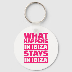 Llavero Qué sucede en las estancias de Ibiza en Ibiza