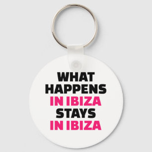Llavero Qué sucede en las estancias Ibiza de Ibiza