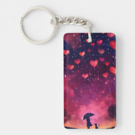 Llavero Qué tal "Garnet Love Shower Key Chain" o "Lluvia"