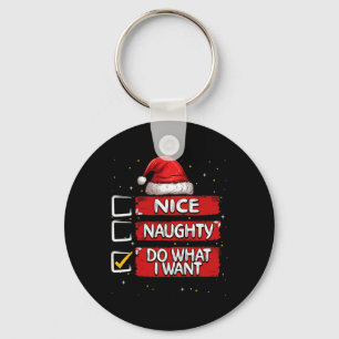 Llavero Qué travieso hacer lo que quiero Navidades Lista S