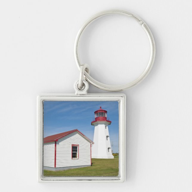 Llavero Quebec, Canadá. Faro de Cap D'Espoir. (Frente)