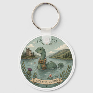 Llavero Quédate Curioso Acogedor Críptido Nessie Monstruo 