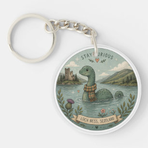 Llavero Quédate Curioso Acogedor Críptido Nessie Monstruo 