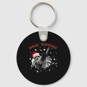 Llavero Quédate Navideño Basura Mapache Navidad Panda Basu