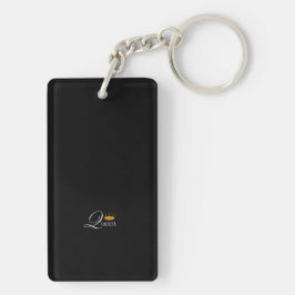 Llavero Queen Black Keychain: Por los reales en ti